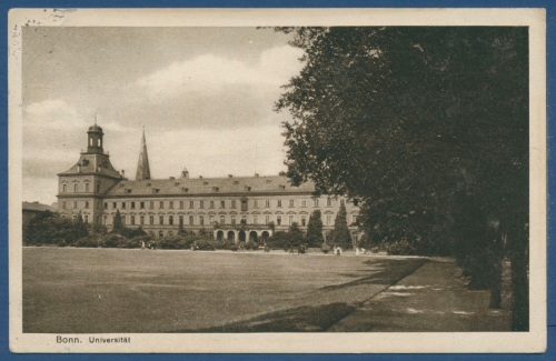 Bonn Universität, gelaufen 1914 (AK481)