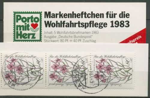 Bund Freie Wohlfahrtspflege 1983 Markenheftchen (1190) MH 1 gestempelt (C60106)