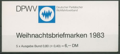Bund Der Paritätische DPW 1983 Weihnachten 1196 MH postfrisch (C60146)