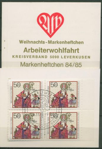 Berlin Arbeiterwohlfahrt 1984 Weihnachten Markenheft 729 MH ESST Berlin (C60231)