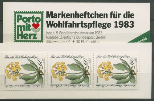 Berlin Freie Wohlfahrtspflege 1983 Markenheftchen (704) MH 1 postfrisch (C60284)