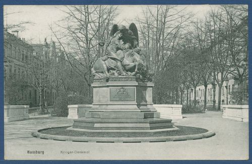 Hamburg Rothenbaum Kriegerdenkmal, ungebraucht (AK4313)