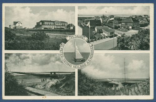 75 Jahre Heilbad St. Peter-Ording, ungebraucht (AK4299)