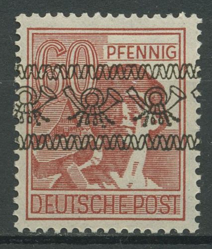 Bizone 1948 II. Kontrollratsausgabe mit Bandaufdruck 49 I a postfrisch geprüft