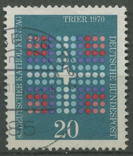 Bund 1970 Katholikentag Trier 648 gestempelt