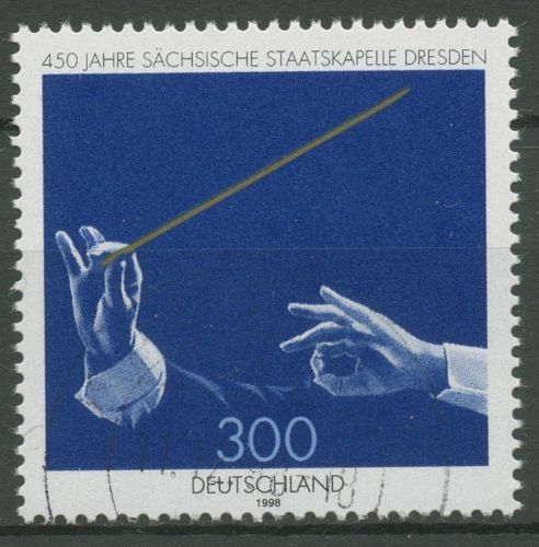 Bund 1998 Sächsische Staatskapelle 2025 gestempelt