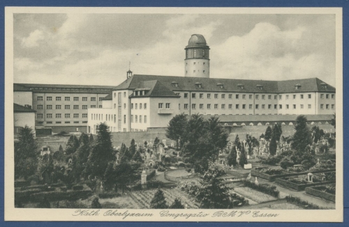 Katholisches Oberlyzeum Congregatio B.M.V. Essen, ungebraucht (AK529)