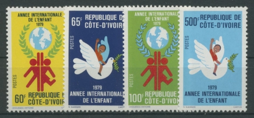Elfenbeinküste 1979 Jahr des Kindes 587/90 postfrisch