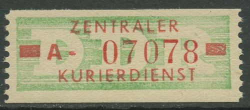 DDR 1959 Wertstreifen für den ZKD 30 I A postfrisch
