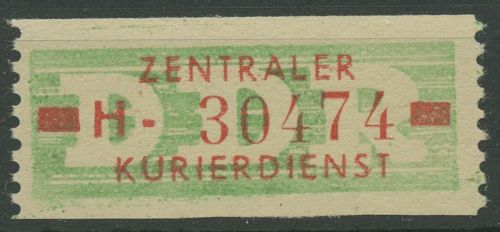 DDR 1959 Wertstreifen für den ZKD 30 I H postfrisch