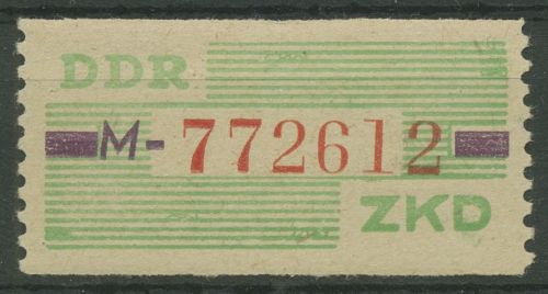 DDR 1959 Wertstreifen für den ZKD 24 M postfrisch