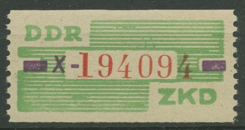DDR 1959 Wertstreifen für den ZKD 24 X postfrisch