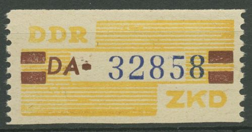 DDR 1959 Wertstreifen für den ZKD 25 DA postfrisch