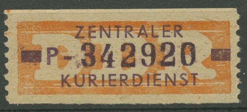 DDR 1958 Wertstreifen für den ZKD 22 P postfrisch