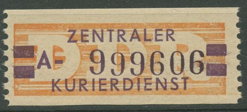 DDR 1958 Wertstreifen für den ZKD 23 A Nachdruck postfrisch