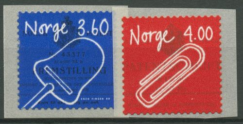 Norwegen 1999 Erfindungen Käsehobel Büroklammer 1299/00 postfrisch