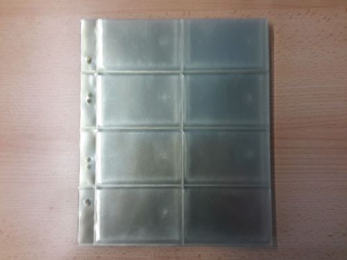 KOBRA 50 x Einsteckblatt für Telefonkarten G 28 E gebraucht (Z2659)