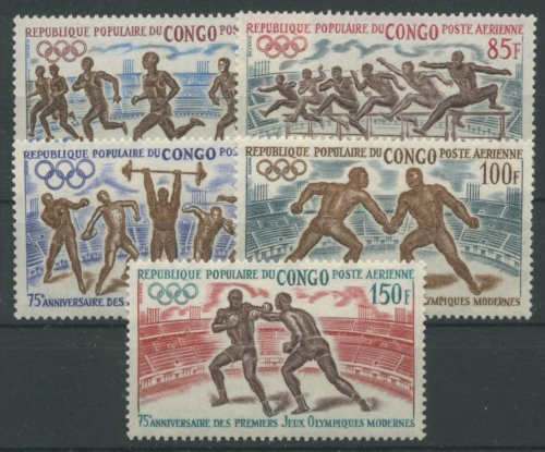 Kongo (Brazzaville) 1971 Olympische Spiele der Neuzeit 318/22 postfrisch