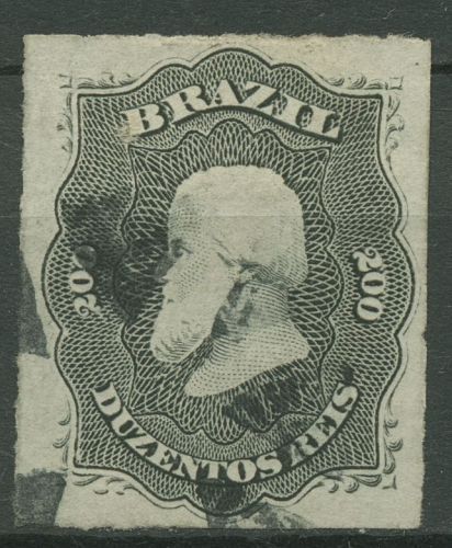 Brasilien 1876 Kaiser Pedro II. 35 gestempelt