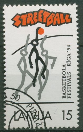 Lettland 1994 Streetball 370 gestempelt