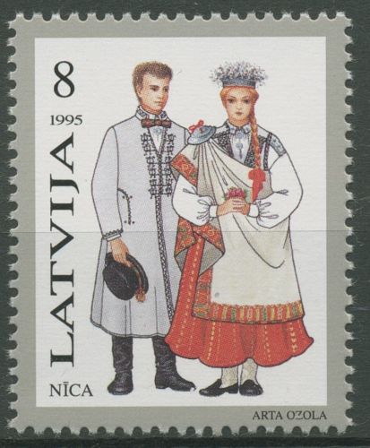 Lettland 1995 Trachten 407 postfrisch