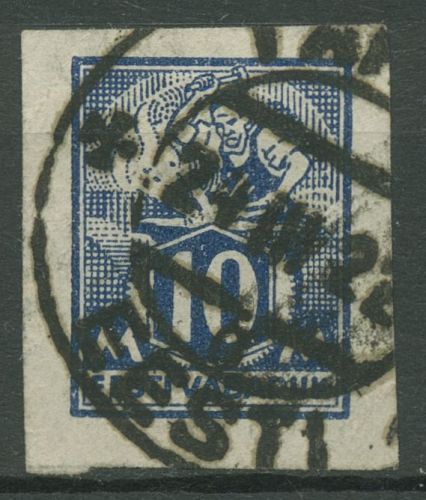 Estland 1922 Freimarken Handwerker 39 B gestempelt