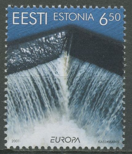Estland 2001 Europa CEPT Lebensspender Wasser 399 postfrisch