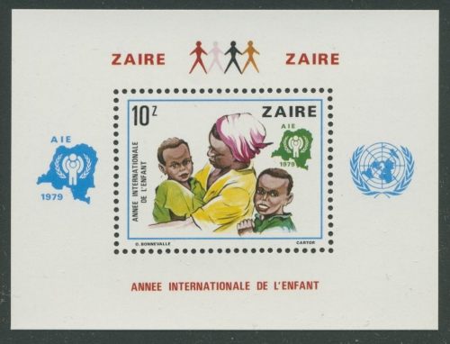 Kongo - Zaire 1979 Jahr des Kindes Block 29 postfrisch (C29124)