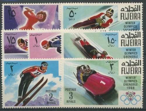 Fujeira 1968 Olympiade 214/20 A postfrisch