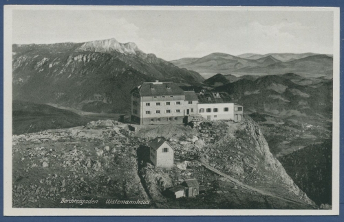 Berchtesgaden Alpen Das Watzmannhaus, ungebraucht (AK722)