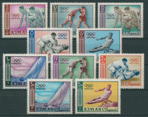 Ajman 1965 Olympia Sommerspiele´64 Tokio 31/40 A postfrisch