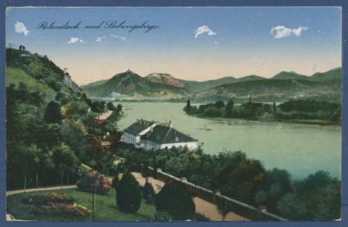 Rolandseck und Siebengebirge Remagen, ungebraucht (AK784)