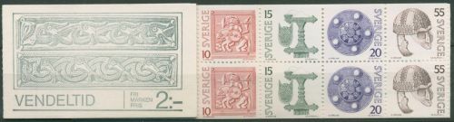 Schweden 1975 Archäologische Funde Markenheftchen MH 49 postfrisch (C60552)