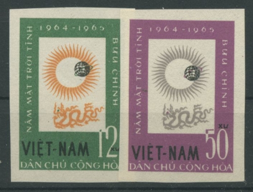 Vietnam Nord 1964 Jahr der ruhigen Sonne 296/97 U postfrisch o. G.