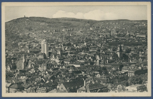 Stuttgart Altstadt Gesamtansicht, ungebraucht (AK859)