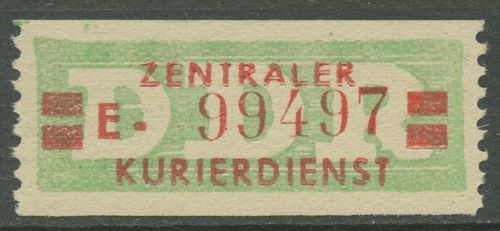 DDR 1959 Wertstreifen für den ZKD 31 aI E postfrisch