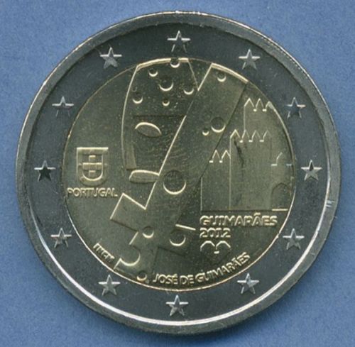 Portugal 2 Euro 2012 Kulturhauptstadt Guimaraes, vz/st (m4925)