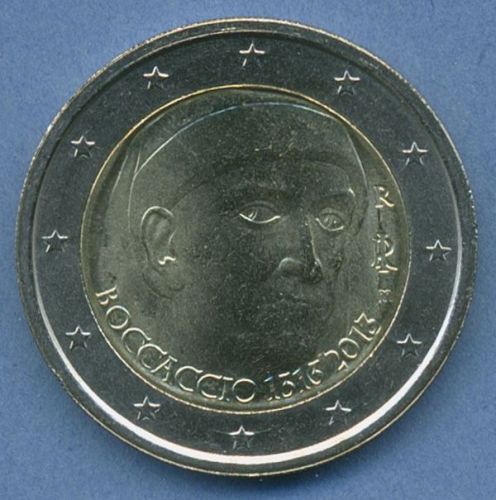 Italien 2 Euro 2013 Giovanni Boccaccio, vz/st (m4935)