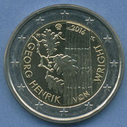Finnland 2 Euro 2016 Georg Henrik Wright, vz/st (m4990)