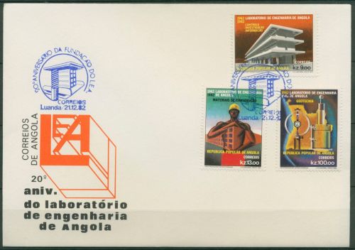 Angola 1982 Ingenieurwissenschaften Laboratorium 672/74 FDC (X60959)