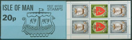 Isle of Man 1979 Freimarken Wappen Markenheftchen MH 1 postfrisch (C61010)