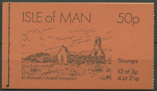 Isle of Man 1973 Sehenswürdigkeiten Markenheftchen MH 0-7 A postfrisch (C61034)