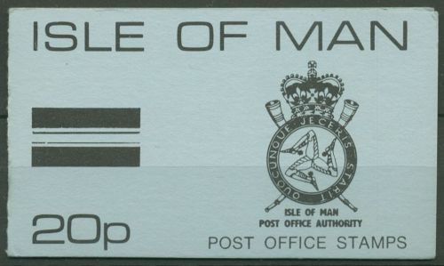 Isle of Man 1973 Sehenswürdigkeiten Markenheftch. mit MiNr.15,18 postfr.(C61040)