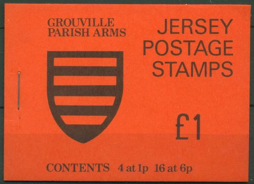 Jersey 1978 Wappen Pfarrgemeinden Markenheftchen MH 0-18 postfrisch (C61084)