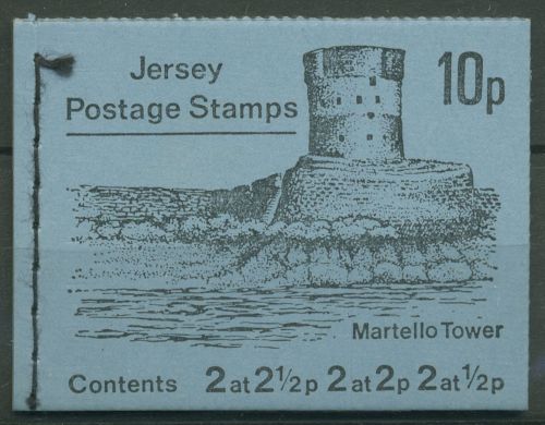 Jersey 1970 Wappen Martello Tower Markenheftchen MH 0-4 postfrisch (C61114)