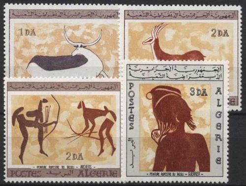 Algerien 1967 Felszeichnungen 467/70 postfrisch