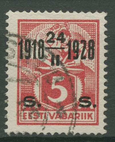 Estland 1928 Unabhängigkeit Handwerker 69 gestempelt