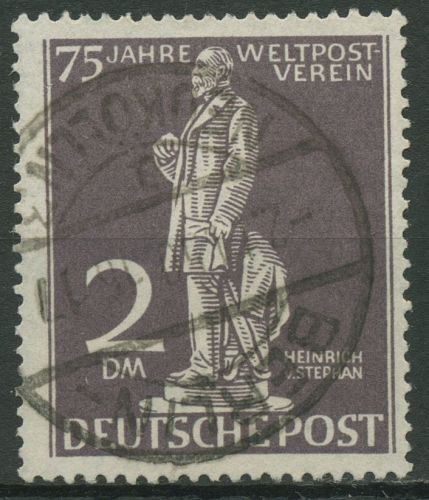 Berlin 1949 75 Jahre Weltpostverein UPU, Heinrich von Stephan 41 gestempelt