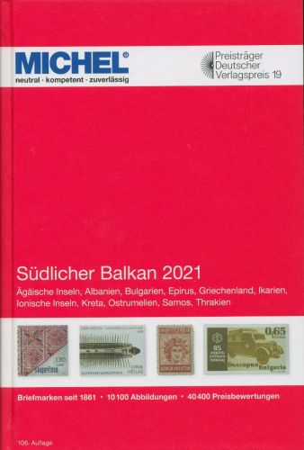 MICHEL Europa Band 7: Südlicher Balkan 2021, 106. Aufl., gebraucht (Z2705)