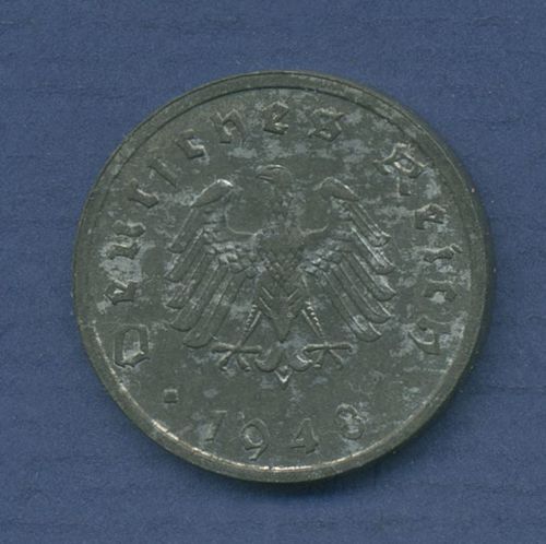 Alliierte Besetzung 10 Reichspfennig 1948 F, J 375, vz (m3530)